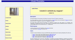 Desktop Screenshot of i-cluster2.inrialpes.fr