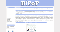 Desktop Screenshot of bipop.inrialpes.fr